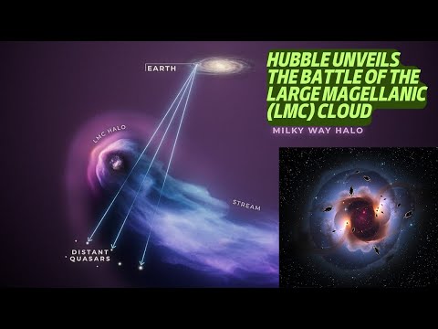 Hubble Unveils the Battle of the Large Magellanic (LMC) Cloud.|