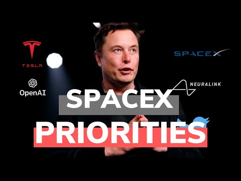 What are SpaceX&#039;s Top Priorities?