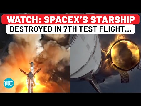 On Cam: SpaceX&#039;s Starship Spacecraft Destroyed In Mega Rocket Launch After Successful Booster Catch