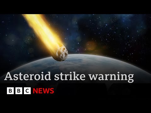 Scientists warn there’s 1 in 50 chance of Asteroid 2024 YR4 striking Earth | BBC News