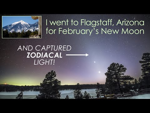 The Zodiacal Light in 4K