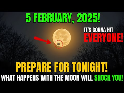 🚨This MUST Reach You BEFORE Tomorrow!🌕Rare Moon &amp; Saturn Conjunction on February 4, 2025– Don&#039;t Miss