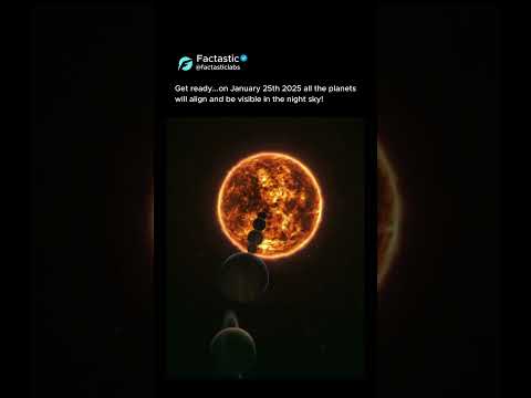 Six planets will align in January 2025, creating a celestial spectacle. 🪐