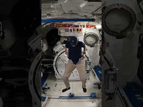 NASA astronaut&#039;s space stunt