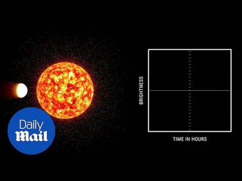 Kepler space telescope measures dip in star’s brightness - Daily Mail