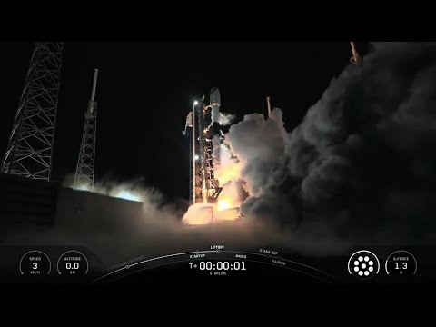 Blastoff! SpaceX Falcon 9 rocket&#039;s 500th launch included record-breaking booster
