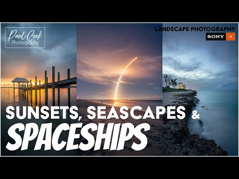 Sunsets, Seascapes, &amp; Rocket Launches | Photographing a SpaceX Rocket Launch