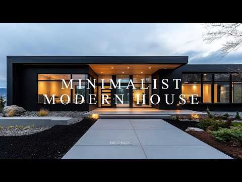 The Wonders of Modern Architecture: Exploring the Beauty of Minimalist House in Modern Design Style