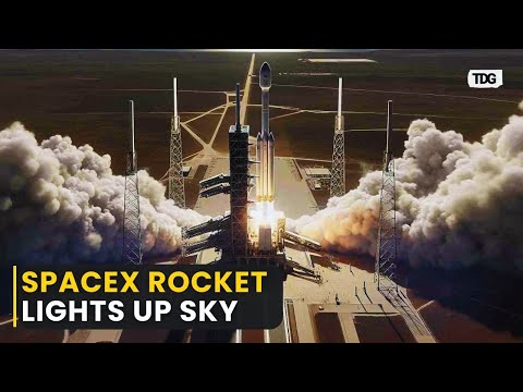 Starlink Spectacle: SpaceX Rocket Lights Up California Night Sky | The Daily Guardian