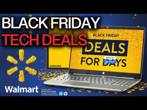 ✅ Best BLACK FRIDAY TECHS Deals RIGHT NOW on Walmart! (TV, Laptop, projector, and more!)