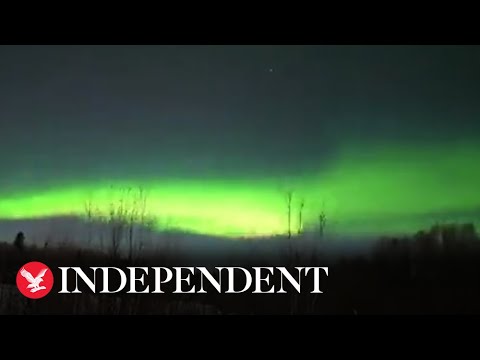 Aurora Borealis: Stunning timelapse shows Northern Lights in Alaska
