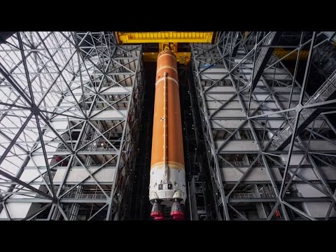 NASA assembling SLS for Artemis II as uncertainty looms for moon rocket’s future