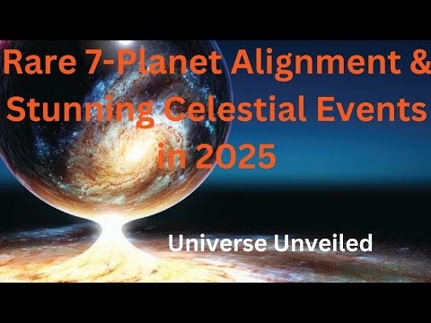 Rare 7-Planet Alignment &amp; Stunning Celestial Events in 2025 | Must-See Sky Wonders