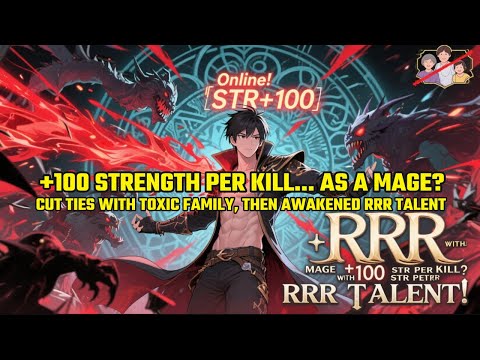 +100 Strength per Kill... As a Mage?!Cut Ties with Toxic Family, Then Awakened RRR Talent: