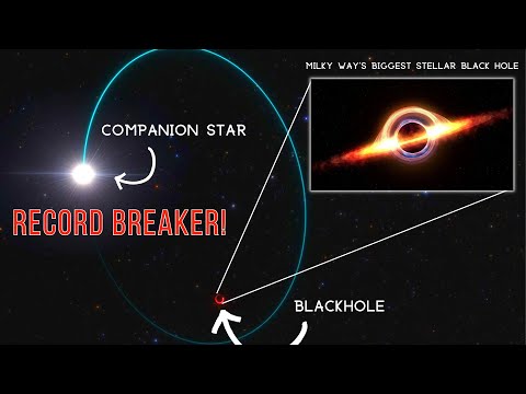 Record breaker! Astronomers discover Milky Way’s biggest stellar black hole