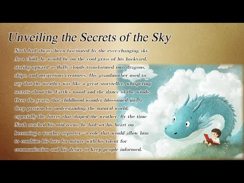 Unveiling the Secrets of the Sky🌟Learn English through story level 1. |English listening Practice