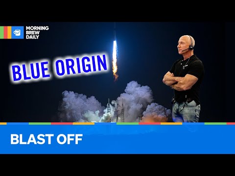 Jeff Bezos’ Blue Origin Blasts Off Into Space Race