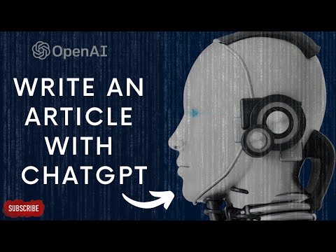 how to write an article with chatgpt | write article with chatgpt | article writting with chatgpt