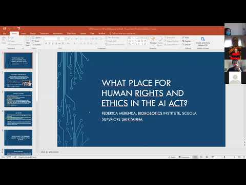 I RIM2021 WS7: Ethics, Safety and human centricity: Intelligent Machines under the EU AI Act