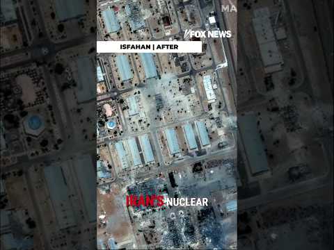 &#039;OBLITERATED&#039;: Satellite images reveal US destruction to Iran&#039;s nuclear program #shorts #iran #us
