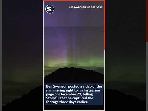 Tasmanian Photographer Captures Incredible Aurora Australis Timelapse