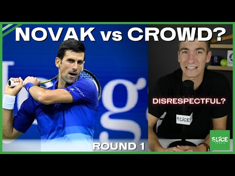 US OPEN 2021 R1: Djokovic booed? + Murray Roasts Tsitsipas | THE SLICE