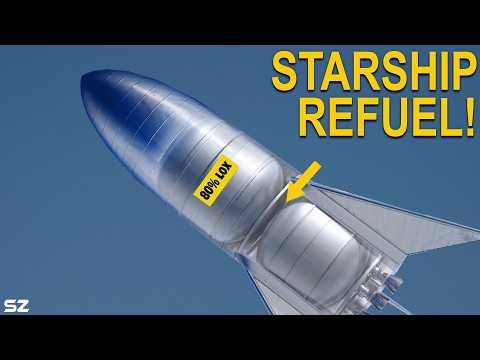 SpaceX Found Brilliant Solution for Starship Refueling Problem!