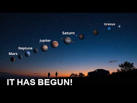 Shocking 2025 Planet Alignment! Witness the Rare Sky Phenomenon Before It&#039;s Gone!
