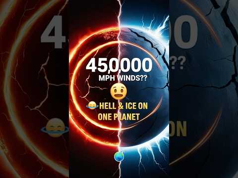 Tylos Exoplanet Insane 45,000 MPH Winds! #shortsfeed #viralshorts