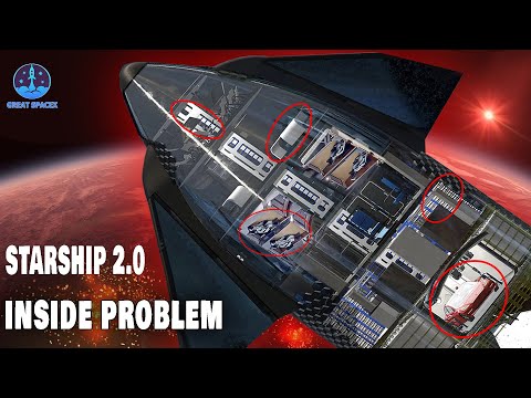 Onboard SpaceX Starship inside facing HUGE PROBLEM on the way to Mars...