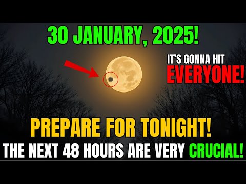 🚨This MUST Reach You BEFORE Tomorrow!🌕Urgent Moon Warnings for The FOURTH Week of January 2025!✨