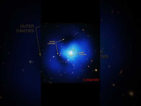 The Largest Galaxy Ever Discovered- Phoenix A! #shorts #shortsfeed