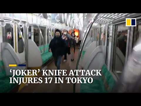 Halloween horror on Tokyo train injures 17 as stabber dressed as ‘Joker’ sets fire to carriage