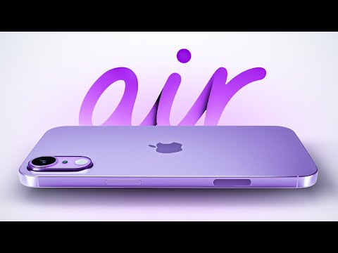 Introducing iPhone 17 Air | The Thinnest iPhone Ever of 2025!