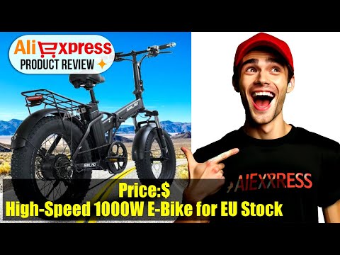 Unleash the Power: EU Stock 20 Folding e-bike Review Demo | 1000W Motor, 45km/h Speed,