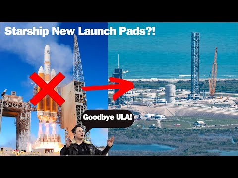 SpaceX&#039;s Bold Move: Taking Over ULA Launch Pad for Starship Launches! What You Need to Know!