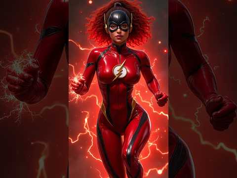 The Flash by Country: Female Speedsters Across the Globe 42 #shortsfeed #shorts #dccomics