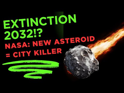 NEW ASTEROID WARNING from NASA! Extinction 2032? #asteroid #extinction #space