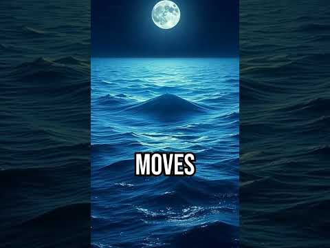 Discover the moon&#039;s secret dance! #OceanWaves #MoonMagic #FunFacts