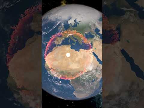 If Bennu hit Earth. #space #cosmoknowledge #science #earth #asteroid