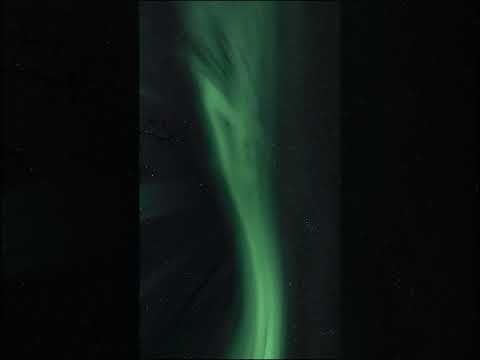 Magical Northern Lights Dancing in the Sky! #shorts