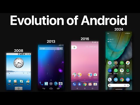 Evolution of Android OS - From Android 1.0 to Android 15