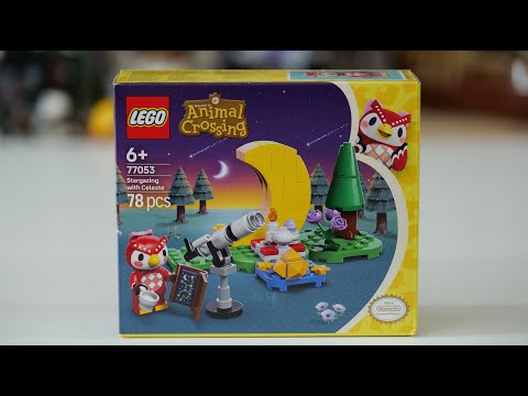 LEGO Animal Crossing 77053 Stargazing with Celeste - LEGO Speed Build Review