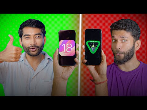 The Most Boring Android Update Ever! ft. Android 15 vs iOS 18