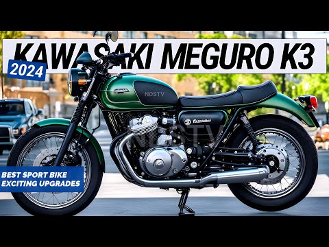 2024 NEW KAWASAKI MEGURO K3 UNVEILED : The Best Sportbike with Exciting Upgrades