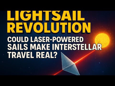 Lightsail Revolution: Could Laser-Powered Sails Make Interstellar Travel Real?
