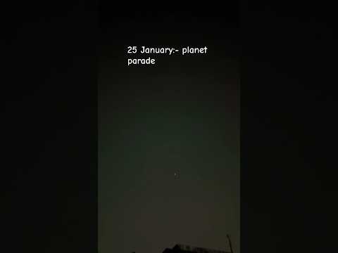 Planet parade 25 January2025 All planets align2025#planets #saturn #jupiter #venus #mars #subscribe
