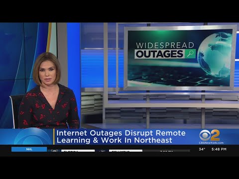 Internet Outages Disrupt Remote Learning, Work In Northeast