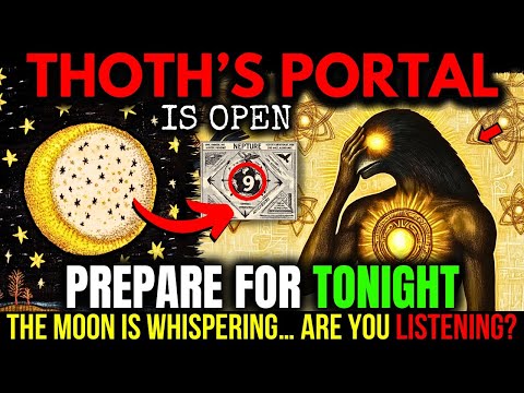 This MUST REACH You Before Tomorrow! The Moon-Venus-Saturn Portal Is Open &amp; THOTH Chose YOU!