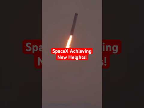 Witness SpaceX&#039;s latest achievement! #spacexstarship #spacex #science #shorts